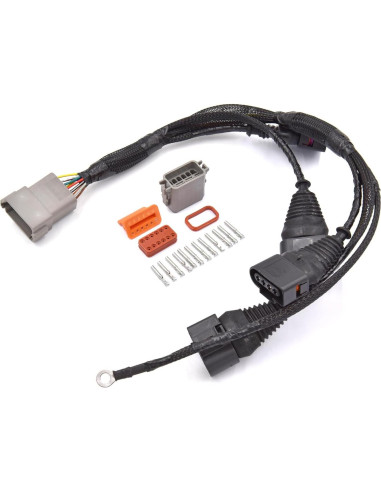 Arnés de Bobina de Encendido MOTOR-ZONE 06B998018T Compatible Audi Volkswagen