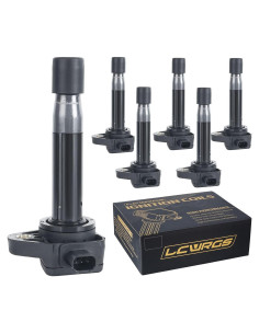Juego de 6 Bobinas de Encendido LCWRGS para Honda y Acura