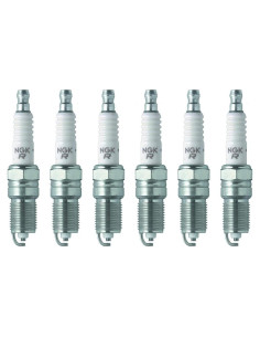 Bujías NGK V-Power 3951 Paquete de 6 para Vehículos