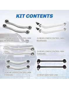 Kit de Suspensión Brazo de Control Trasero Rockplanet para Mercedes Benz 2