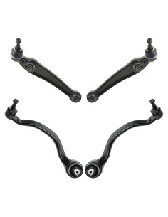 Juego de 4 Brazos de Control Inferior TRQ PSA66728 para BMW