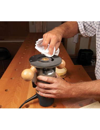 Base de Router Fija WoodRiver para Bosch 1617 - Resina Acetal