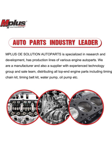 Junta de Colector de Admisión Mplus MS93942 para Toyota y Pontiac