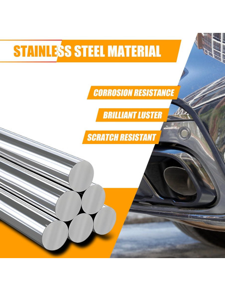 Cubierta de Escape LLKUANG para BMW X5 X6 X7 2019-2024 Acero Inoxidable