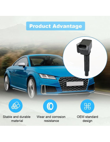 Bobinas de Encendido JDMON UF716 UF797 para Audi y Volkswagen
