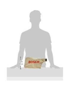Bolsa de polvo Bosch MS1225 para sierras ingletadoras 2