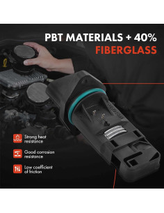 Sensor de Flujo de Aire Masivo A-Premium 5 Pines para Audi TT 2001-2002 2