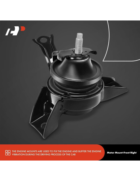 Juego de 4 Soportes de Motor A-Premium para Kia Spectra 2004-2009