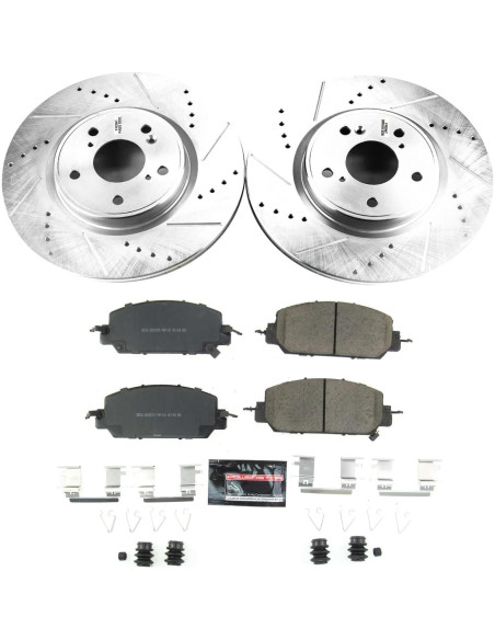 Kit de Freno Power Stop K7872 Delante Z23 para Honda CR-V 2017-2023