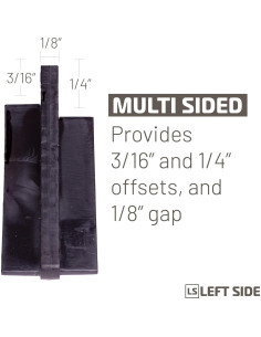 Herramienta de Revelado de Moldura Trimble - 2 Piezas - 0.635 y 0.476 cm 2