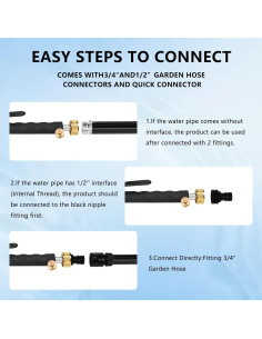 Boquilla de Chorro Jet Nozzle Black 45.72 cm para Manguera Jardín 2