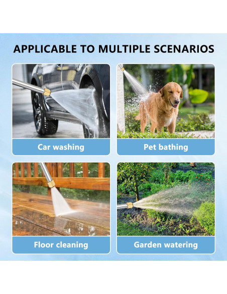 Boquilla de Chorro Jet Nozzle Black 45.72 cm para Manguera Jardín