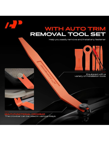 Kit de Clips de Retención A-Premium 220 Piezas para Toyota Sequoia 2001-2007