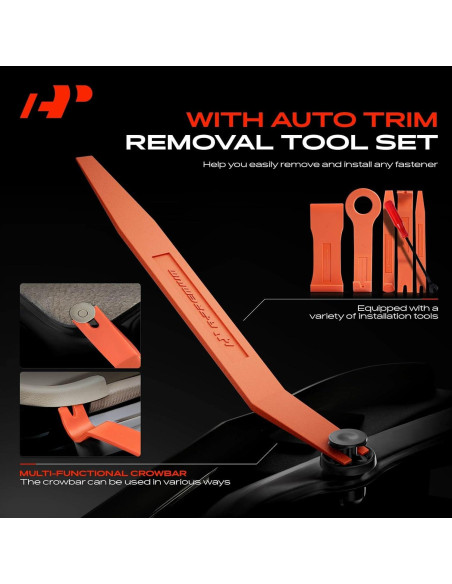 Kit de Clips de Retención A-Premium 220 Piezas para Toyota Sequoia 2001-2007