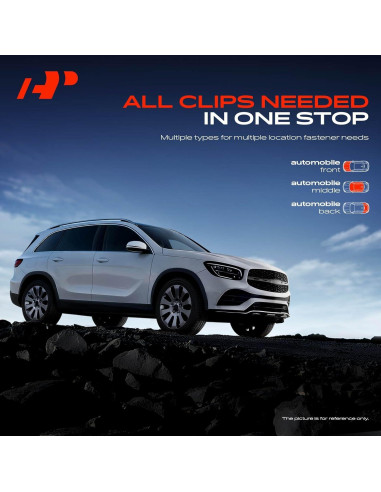 Kit de Clips de Retención A-Premium 220 Piezas para Toyota Sequoia 2001-2007