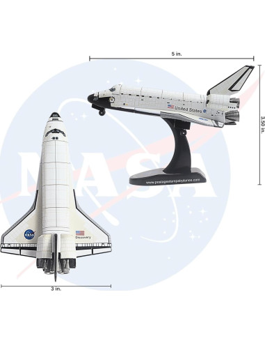 Modelo de transbordador espacial Discovery Daron 1:300