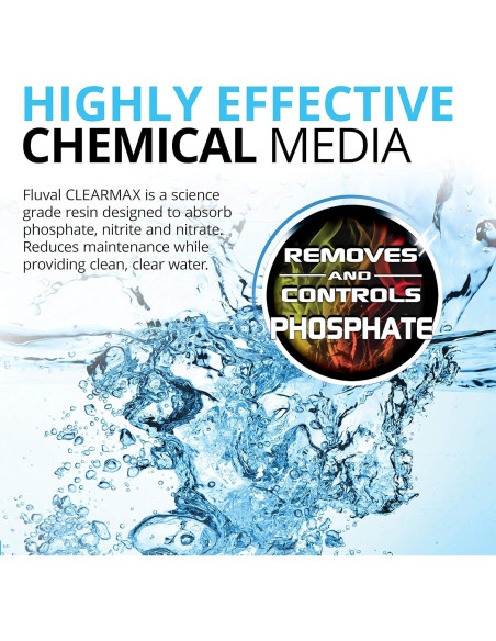Fluval ClearMax Eliminador de Fosfatos 300g - Filtro Acuario
