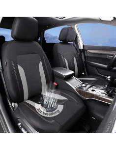 Cubiertas de Asiento de Coche CAR PASS Juego Completo Transpirables 2