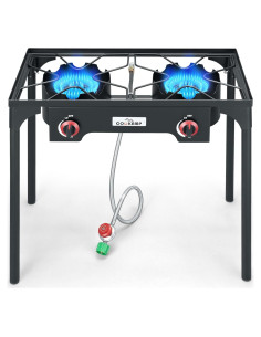 Estufa de Camping COOKAMP SA2500 Doble Quemador 110,000 BTU