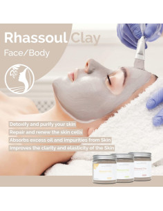 Arcilla Rhassoul 100% Pura Jardín de Fátima 150g - Detox Natural 2