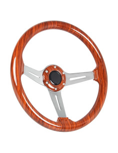 Volante de Carreras Spaorcco 14" Acrílico Madera Universal