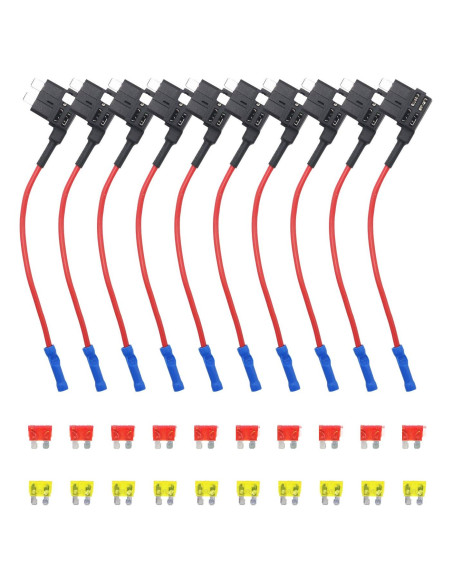Adaptador de Fusible Tap Recoil FT1-10 para Coche 12V ATO ATC