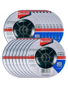 Ruedas de Esmeril Makita 15 Paquete 4.5" para Metal 2