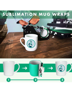 Envolturas de Silicona para Tazas 3D Mudder - 3 Piezas 11-15 oz 2