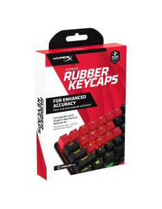 Tapas de Teclado de Goma HyperX - Kit de 19 Teclas Rojo