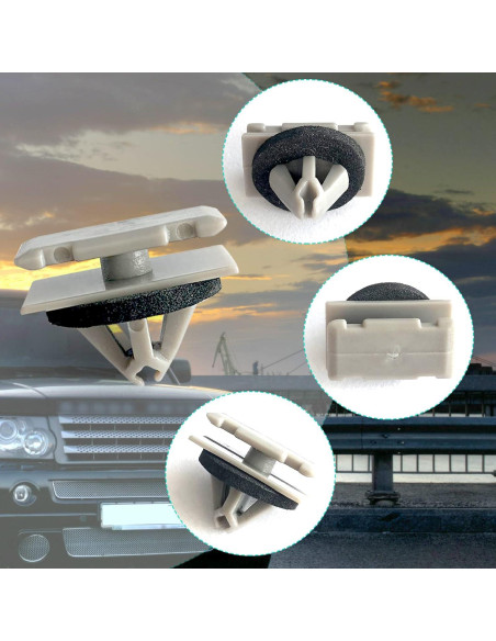 20 Clips de Moldeo de Plástico TOPCNOEM para Jeep y GM