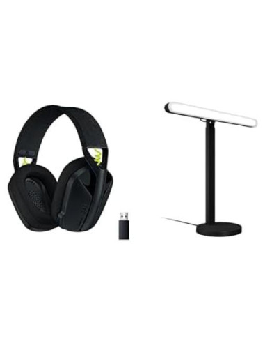 Auriculares Inalámbricos Logitech G435 + Luz LED Litra Beam