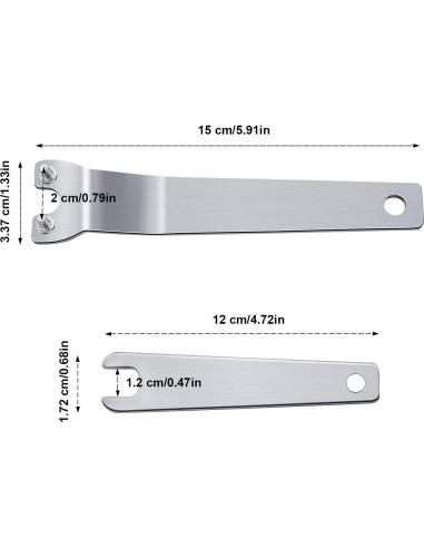 Repuestos Amoladora Angular Mudder 100mm - Tuercas y Llave