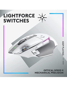 Kit Gaming Inalámbrico Logitech G502 X Plus y G733 - Blanco 2