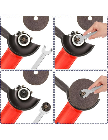 Llave de Amoladora Oruola 14 cm 2 Piezas Metal