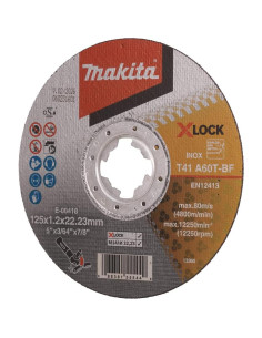 Disco de Corte Fino Makita E-00474 125mm 60 Grano X-LOCK 2