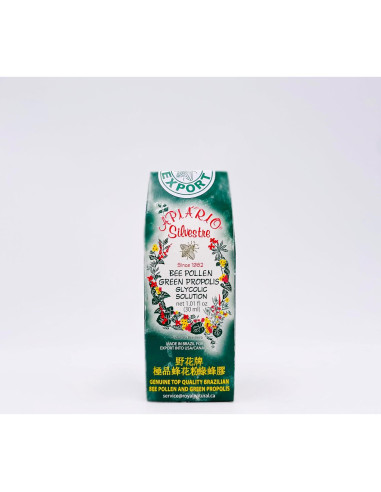 Paquete de 3 Botellas de Polen de Abeja Brasileño Apiario Silvestre 30ml