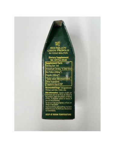 Paquete de 3 Botellas de Polen de Abeja Brasileño Apiario Silvestre 30ml