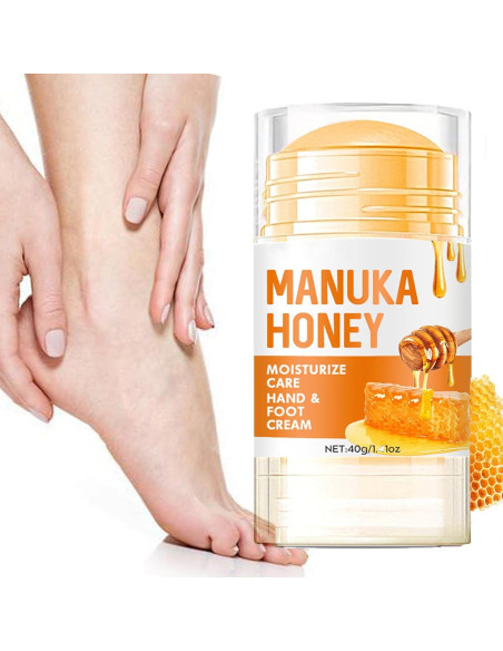 Bálsamo Hidratante para Pies HWM - Crema de Miel de Manuka 40g