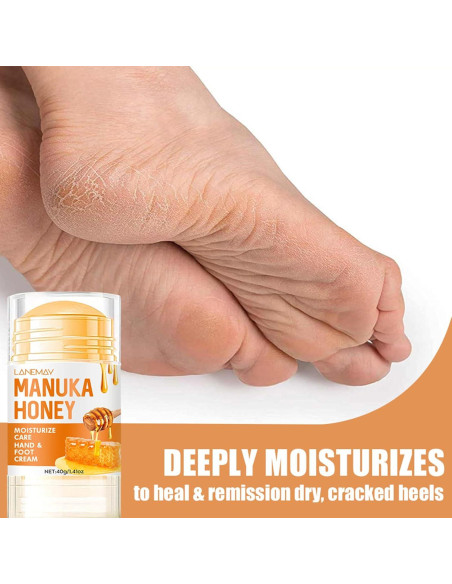 Bálsamo Hidratante para Pies HWM - Crema de Miel de Manuka 40g