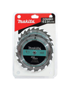 Juego de Sierras Circulares Makita T-01426 2 Piezas 6.5"