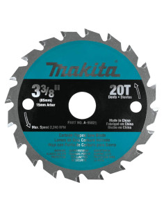 Hoja de sierra circular Makita A-95021 85mm 20T Carburo
