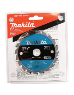 Hoja de sierra circular Makita A-95021 85mm 20T Carburo 2