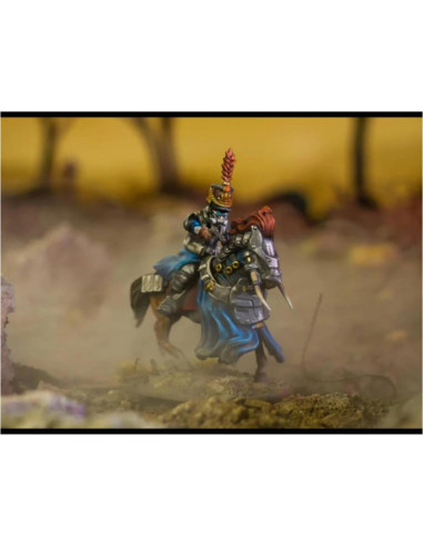 Caballería Les Grognards Wargames Atlantic - 9 Figuras 28mm