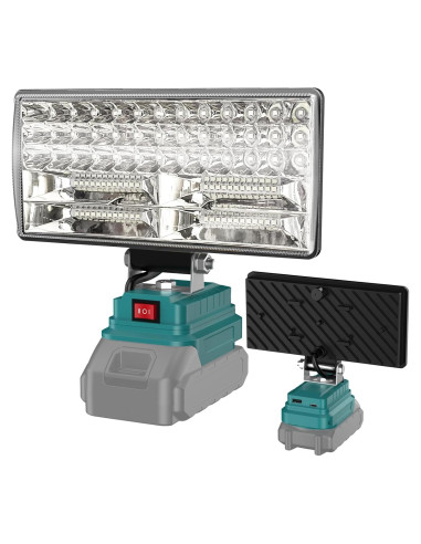 Luz de trabajo LED DEMIMA 23cm para batería Makita 18V