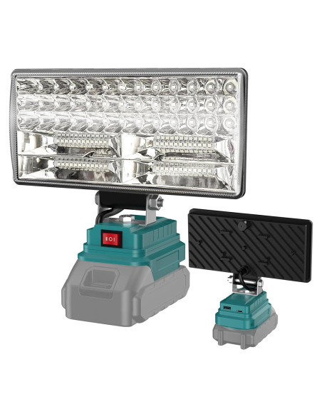 Luz de trabajo LED DEMIMA 23cm para batería Makita 18V