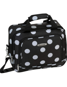 Conjunto de Equipaje Rockland Polka 4 Piezas Expandible Negro 2