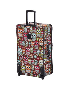 Juego de Equipaje Rockland Jungle Expandible 4 Piezas Búho 2