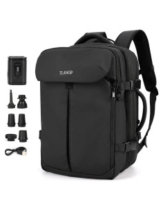 Mochila de Compresión al Vacío TLANGP 60L Impermeable Negra