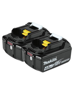 Batería Litio-Ion 18V 4.0Ah Makita BL1840B Paquete Doble