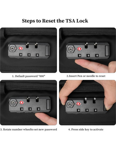 Mochila de Compresión al Vacío TLANGP 60L Impermeable Negra